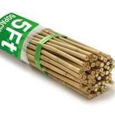 Taoskai 5ft bamboo stake supports tomatoes for steady growth