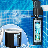 Tararium 400GPH cold plunge filter front view for compact small pools.