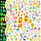 Tardigrade mini resin animals pack shot, ideal for curated miniature scenes and displays.