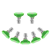 TasuoX 25-degree green nozzle on a wand for efficient deck cleaning