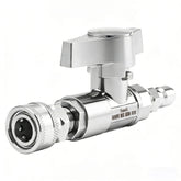 Tasuo-X ball valve with quick-connect for fast setup and reliable flow control.