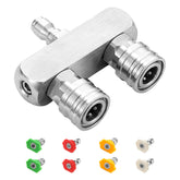 TasuoX dual nozzle body for wide-area cleaning and efficiency.