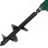 TCBWFY 4x12inch auger drill bit for planting creates quick, precise holes for bulbs
