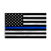 TCTOHZNG Thin Blue Line flag 3x5ft in vivid colors for outdoor display.