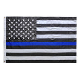 TCTOHZNG Thin Blue Line Flag with embroidered stars for durable outdoor display