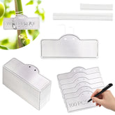 TCYPUHL aluminum plant labels provide weatherproof labeling for outdoor gardens.