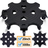 Techyang plant dolly 20inch enables easy relocation of heavy pots.