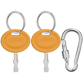 Tecreddy Cub Cadet replacement key 2-pack ready for multiple riding mowers.