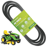Tecreddy GX21833 48in deck belt close-up for precise fit and reliable performance.