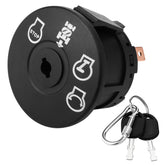 Tecreddy 4-position ignition switch for Craftsman and Husqvarna riding mowers, reliable control.