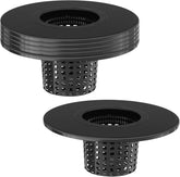 Tectsia net pot lid 6-inch on bucket for easy hydroponic setup.