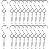 TecUnite wind spinner swivel hook close-up showing 360-degree rotation for versatile hanging.