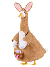 Teeanzo Easter goose outfit dress highlights a festive look for outdoor yard decor.