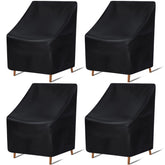 Tegeme outdoor chair cover 47x25x27.5 inch fits stackable chairs.