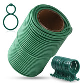 TELENT OUTDOORS 80ft green plant ties roll for garden use