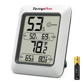 TempPro TP50 display shows humidity level for precise air awareness.