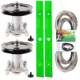 TENGMUJX 46-inch deck rebuild kit spindles for smooth blade rotation