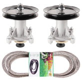 TENGMUJX 46-deck spindle kit product shot with OEM-replacement parts