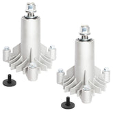 TENGMUJX spindle assembly 2-pack for durable mower deck performance.