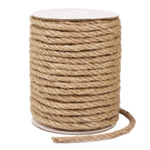 Tenn Well 6mm jute rope spool: natural fibers for eco-friendly crafts.