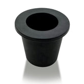 Tenndar umbrella hole ring plug close-up demonstrates a snug fit stabilizing a patio table umbrella