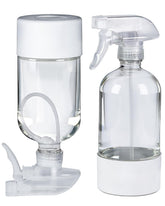 TERESRY 2-pack 360° glass spray bottles for versatile spraying in any angle