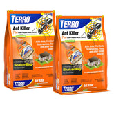 TERRO Ant Killer Plus perimeter treatment near foundation protects home from ants