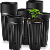 Tessco for you 50-pack square planter pots ideal for versatile indoor gardening.