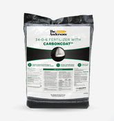The Andersons CarbonCoat 34-0-6 fertilizer pellets for steady lawn growth