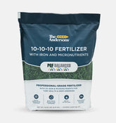 The Andersons PGF Balanced 10-10-10 fertilizer powder for even lawn coverage.