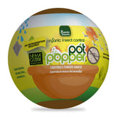 The Environmental Factor Pot Popper on soil ready for organic pest control.