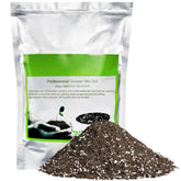 The Next Gardener succulent potting soil mix bag closeup promotes fast drainage and healthy roots.