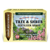 The Old Farmer's Almanac TruSpikes fertilize soil for deep root nutrition.