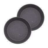 The HC Companies 12.5-inch classic round plant saucer protects surfaces under pots.