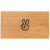 THEODORE MAGNUS door mat front-door welcome view; traps dirt while adding curb appeal.
