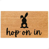 The Theodore Magnus Easter Doormat welcomes guests with natural coir and durable construction.