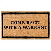 Theodore Magnus funny door mat with welcoming design and durable coir for everyday entryways.