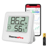 ThermoPro TP357 face comfort indicator shows air conditions at a glance for quick adjustments.