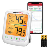 ThermoPro TP359 indoor display showing temperature and humidity at a glance