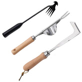 Theuzi L-shape weed puller for crack removal and easier weeding