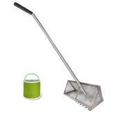 THILEMON Sand Flea Rake Pro with 304 stainless steel and 15.8 inch wide basket for efficient sand collection