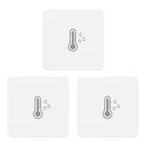 THIRDREALITY Zigbee Sensor Lite pack image showing three compact thermometers for home monitoring