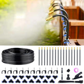 Thiswing 360deg adjustable misting nozzle for precise plant watering and cooling