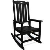 THOEOE oversized rocking chair on patio for relaxed outdoor seating