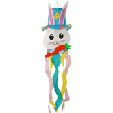THQZLH bunny windsock, 44-inch, adds festive movement to porch decor.