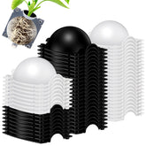 Threehoney air layering kit with half black and half transparent pods for easy rooting monitoring