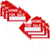 Threehoney home-for-sale sign with stake for high curb appeal