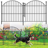 Thrivinest arch garden fence panel defining borders and enhancing landscape appeal