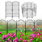 Thrivinest decorative garden fence arch panel for clean borders in yards.