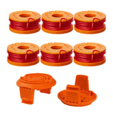 THTEN edger spool in 10ft 0.065in for fast replacements on Worx trimmers.